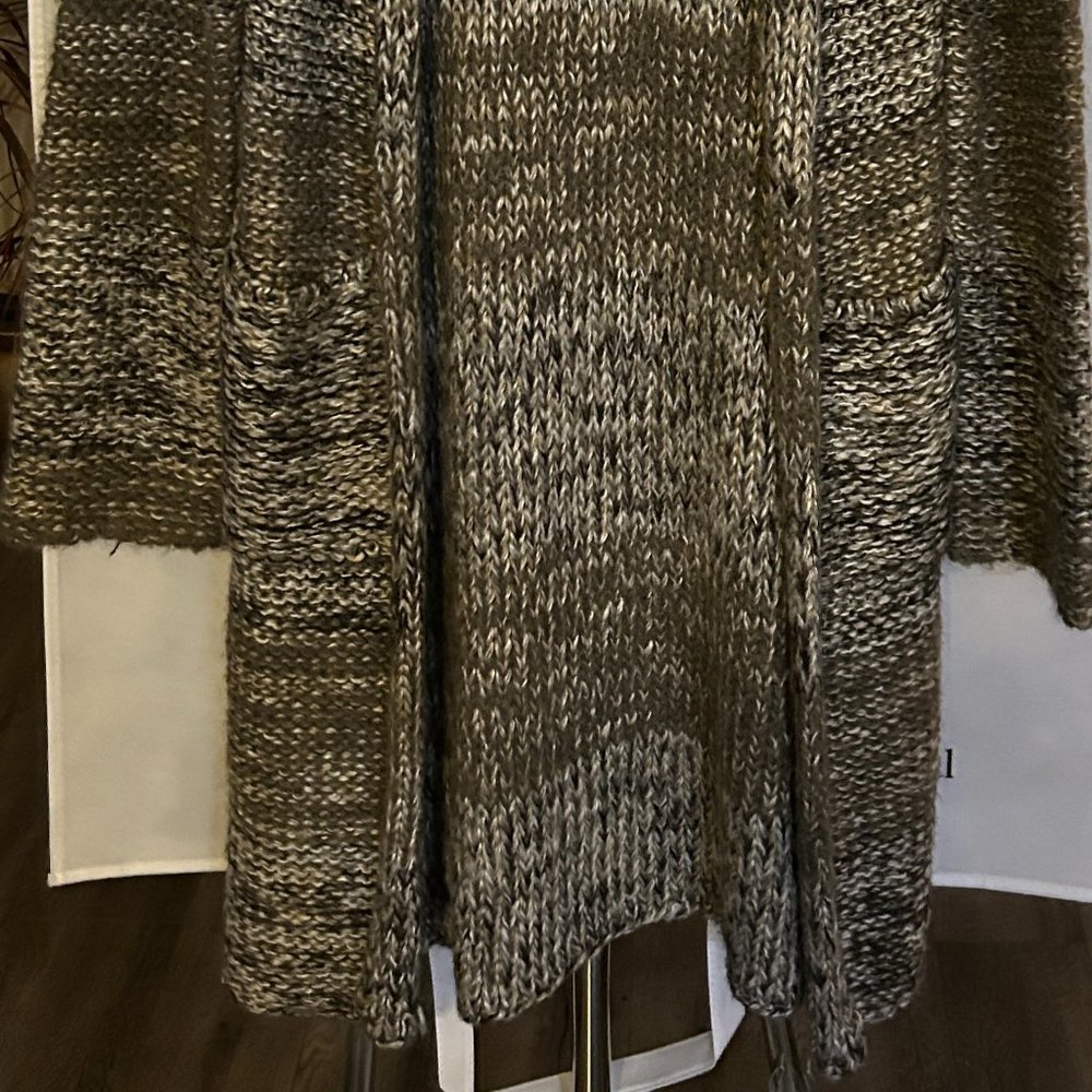 Open Front Midi Length Multi Cardigan - image 4